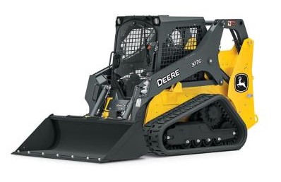 Digging Bucket attachment for compact track loader