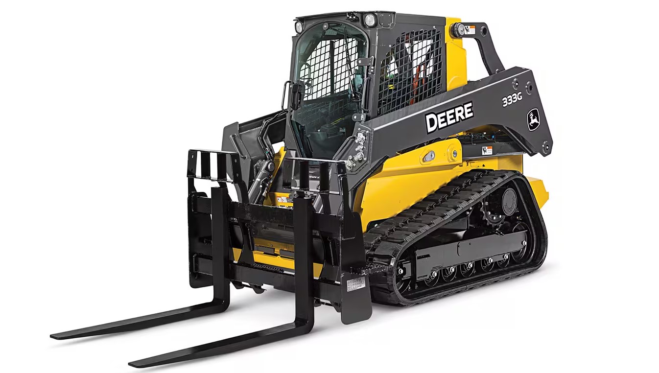 Pallet Forks attachment for compact track loader