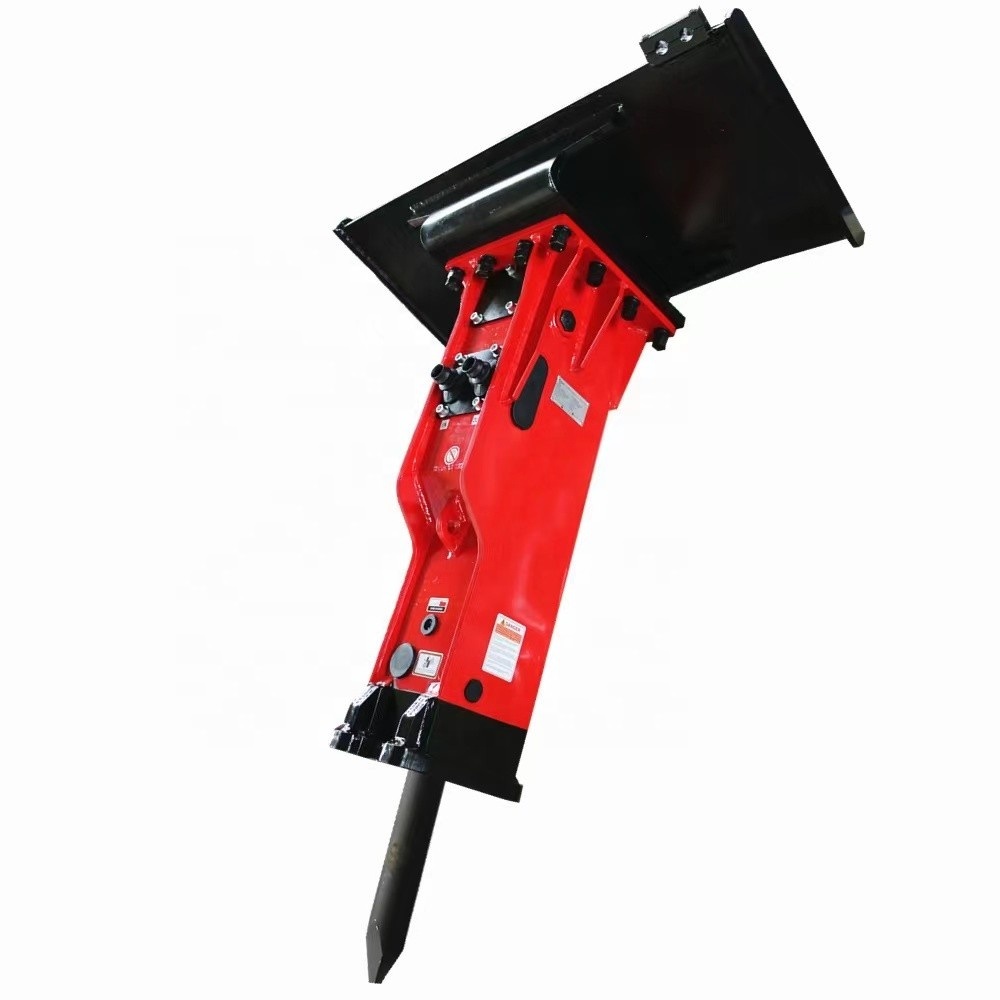 Hydraulic Hammer attachment for compact track loader